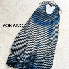 YOKANG ヨーカン ワンピース 7分丈 柄 レース 34 チュニック - メルカリ