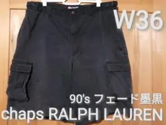 90's　CHAPS RALPH LAUREN　W36　カーゴハーフパンツ