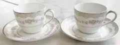 ノリタケ　チャイナ　グレンウッド　カップ＆ソーサー　2点セット‼️