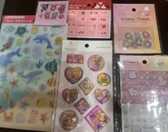 キャラクターシールセット 6種