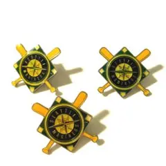 SEATTLE MARINERS ロゴピン 3個セット