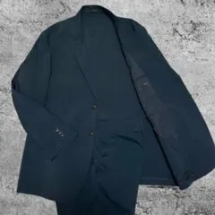 セオリー×ユニクロ スーツ セットアップ 感動ジャケット　感動イージーパンツ 紺