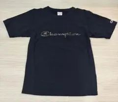 チャンピオン リバースウィーブ 9.4oz Tシャツ カモフラロゴ L