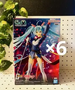 ガンダム ミク バンプレストエボルブ 6体セット - メルカリ