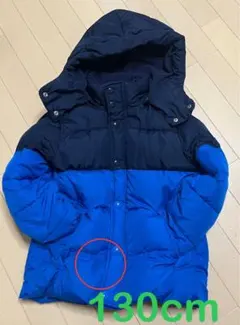 GAPダウンコート 130cm ネイビー・ブルー