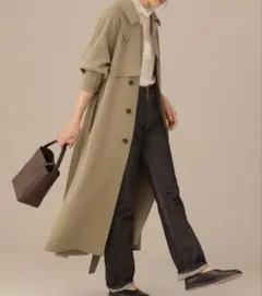 LaLa Begin 掲載 ナノユニバース 西川ダウン リバーシブルライトコート