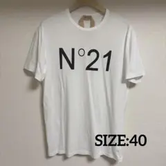 Nº21（ヌメロベントゥーノ）　Tシャツ ホワイト 白のサムネイル