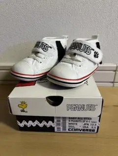 PEANUTS BABY ALL STAR ホワイト 12.5cm