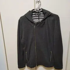 レア　BEAMS HEART グレー フード付きジャケット