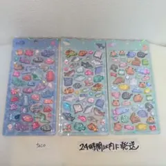 ②水族館 限定 ボンボンドロップシール セット まとめ売り 正規品 海の生き物