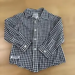 ブランシェス　RADCHAP ギンガムチェック 長袖シャツ 100cm