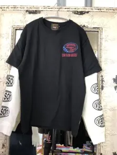 Vanson LOWBLOW KNUCKLE Tシャツ 長袖 XL