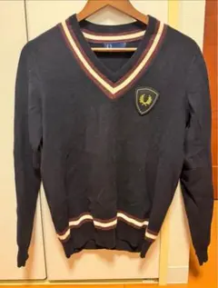 【試着のみ】FRED PERRY フレッドペリー　チルデンニット　XS