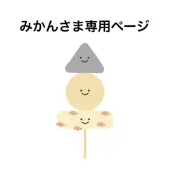 みかんさま専用ページです♪