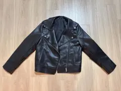 【新品未使用】GU ライダースジャケット ブラック