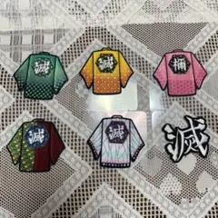 鬼滅の刃　ワッペン　6点セット