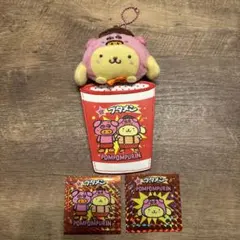 ブタメン　サンリオ　ポムポムプリン　シール