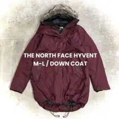 THE NORTH FACE HYVENT ダウンコート ファー メンズM〜L