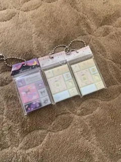 カプセルトイ サンリオキャラクターズ タイルシールミニチュアチャーム 3点セット