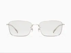 J!NSシルバー メタルフレーム メガネ