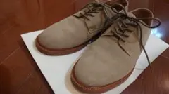 最終【polo RALPH LAUREN】スウェードレザーシューズ☆25.5