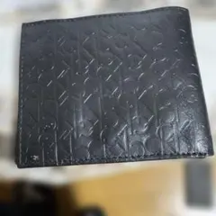 Calvin Klein ブラック 二つ折り財布