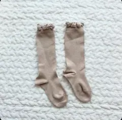 【6-12m】 condor レースエッジングカフニーソックス