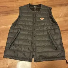DANTON ダントンナイロンタフタ インサレーションノーカラーベスト XXL