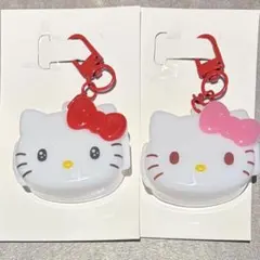 ハローキティ　フェイスケース　ダイソー