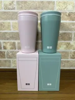 ユニクロ感謝祭2025 ノベルティ ステンレスボトル2個セット タンブラー