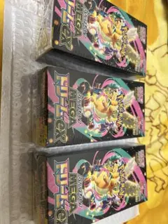 新品未開封ポケモンカードMEGAドリームex ３BOX シュリンク付き