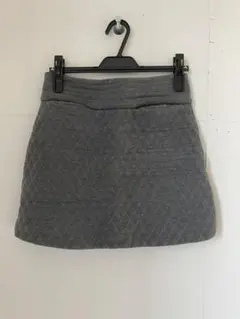 &otherstories ミニスカート　キルティング　スエット