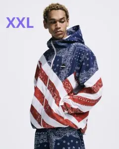 26年モデルF.C.Real Bristol バンダナナイロンジャケット　XXL