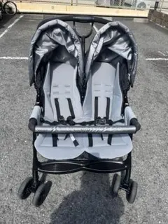 美品GRACO 二人乗りベビーカー 双子用のサムネイル