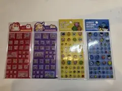 たまごっち　ドロップブロックシール 4セット　タイルシール　ねこ　うさぎ