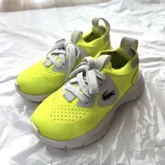 LACOSTE イエロー　スニーカー 14〜14.5cmのサムネイル