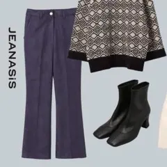 ジーナシスjeanasis フレアパンツ