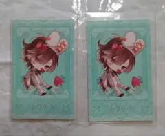 ディアラバ リチェリ カフェ ユーマ ポラ風ラメカード