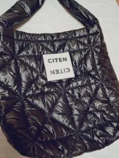 CITEN キルティング ショルダーバッグ 黒