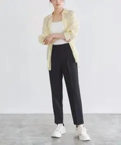 マーベラスバイピエロ【L】★未使用に近い★テーパード　黒　フォーマル　通勤通学