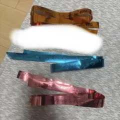 FRUITS ZIPPER 銀テープ 3本
