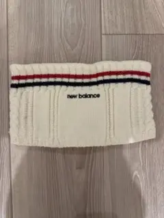 new balance ゴルフ　ケーブル編み ネックウォーマー