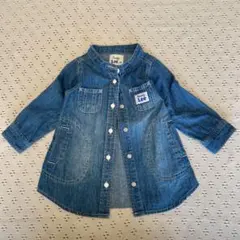 Buddy Lee デニム長袖シャツ＊デニムワンピース＊サイズ80