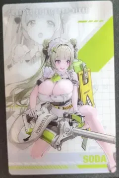 勝利の女神 NIKKE メタルカード　ソーダ