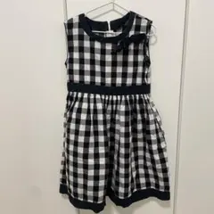 マザウェイズ　チェックワンピース　130cm