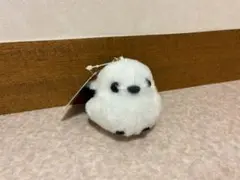 ふくふく　シマエナガ　マスコットキーホルダー　ダグ付き　小鳥　ぬいぐるみ　 雪ののサムネイル