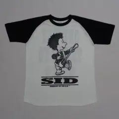 SID VICIOUSシドヴィシャスラグランTシャツ（M）パンクスヌーピーナッツ