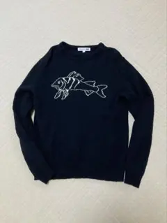 ユニクロ×JW ANDERSON 魚刺繍 ニット　Ｌ