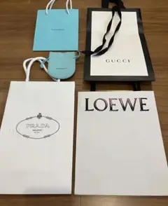 【ブランドショッパーまとめ売り】セリーヌ プラダ ロエベ ティファニー グッチ