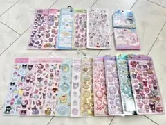 うるちゅるポップシール　等シール18枚まとめ売り